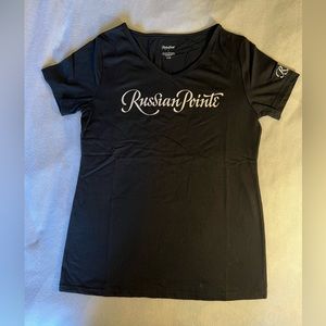 Black Russian Pointe women’s t-shirt.  Size Large.  Brand New!